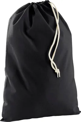 Produktbild von Westford Mill - Beutel, Baumwolle BC5031 (M) (Schwarz)