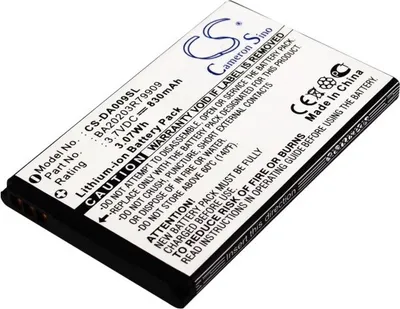 Immagine prodotto di TECHTEK Batteria compatibile con [Creative] Zen Micro Photo, Zen Micro Photo 4G, Zen Micro Photo 8G sostituisce BA20203R79909, per DAA-BA0009
