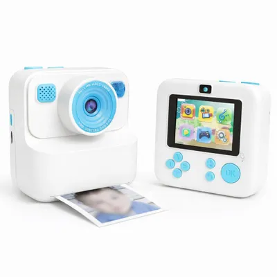 Produktbild von GOLDSTERN-TECH Kinderkamera Sofortdruck, Dual-Kamera, 2,4 Zoll IPS Display 720 MP Auflösung Foto