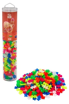 Image de Kit de construction de néon Plus-Plus - 240 pièces.