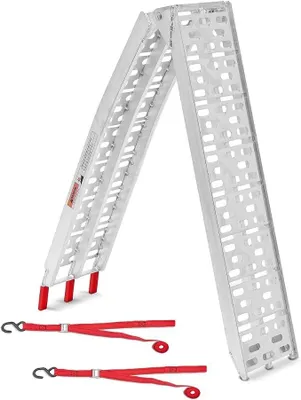 Productafbeelding van Aluminium oprijplaat, compatibel met choppers/custombikes - 340 kg, model CB3694