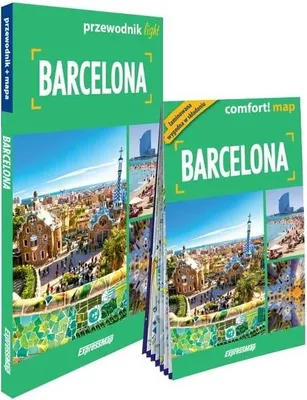 Image de Barcelona. Lichtguide + laminierte Karte. Ausgabe 2024. ExpressMap