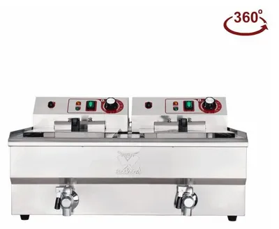 Produktbild von Beeketal Gastronomie Friteuse Fritteuse 400 V , Modell:BWF-131 400V