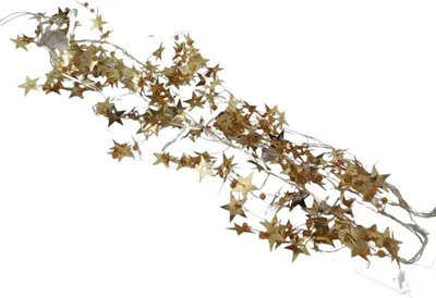 Image de Guirlande lumineuse LED étoile 1m en or ou en cuivre, couleur:or