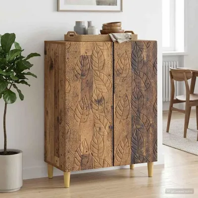 Obrázek produktu pro vidaXL Komoda ze starého dřeva 66 x 34,5 x 90 cm Dřevotřísková deska