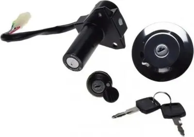 Image de Kit Interrupteur D'allumage Avec Serrure Pour Yamaha Ybr 125