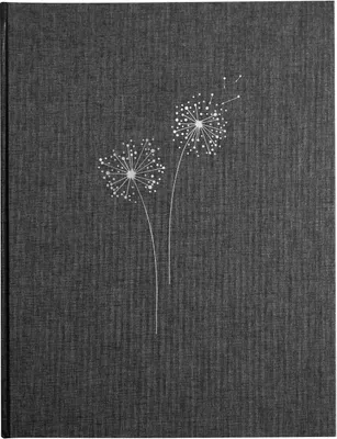 Produktbild von Goldbuch Kondolenzbuch Summertime anthrazit 21x28 cm 44 weiße Seiten