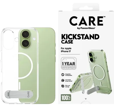 Productafbeelding van CARE telefoonhoesje met kickstand, geschikt voor iPhone 17