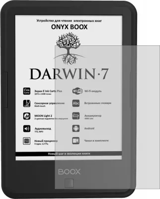 Produktbild von 3x Schutzfolie Onyx Boox Darwin 7 Antireflex Displayschutzfolie Antibakteriell