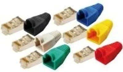 Obrázok produktu pre LogiLink MP0015, RJ-45, Žltá, Zlato, 100 kusov