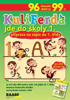 Zdjęcie produktu dla KuliFerda jde do školy 1. - Příprava na zápis do 1. třídy (kolektiv autorů)