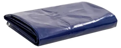 Produktbild von Wasserdichte Abdeckplane, Gewebeplane, Bauplane, Allzweckplane, Gartenplane, 650 g/m² 3x6 m Blau