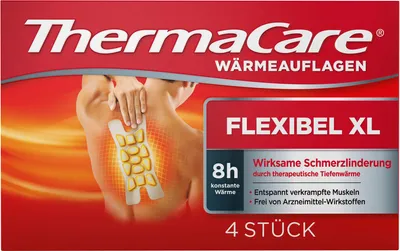 Produktbild von ThermaCare Wärmeauflagen Flexibel XL, 4 St. Pflaster