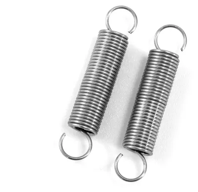 Zugfedern mit Haken, Edelstahl, 20 Stück, 0,4x4x20 mm