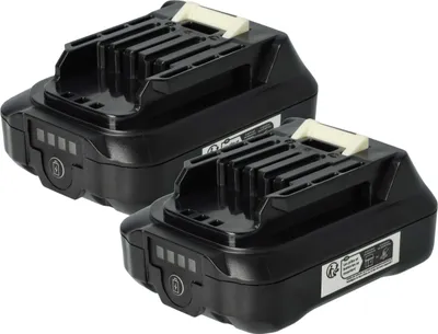 Produktbild von vhbw 2x Akku Ersatz für Makita 197396-9, 197402-0, 197406-2, 632F39-7, BL1015, 197390-1, 197402, 197394-3 für Werkzeug (2500 mAh, Li-Ion, 12 V)