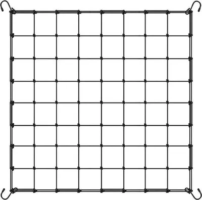 Image de Filet treillis en nylon pour le jardin, filet de protection élastique pour fleurs, plantes et légumes (80 x 80 cm)