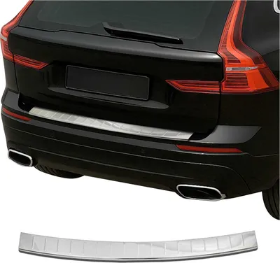 Obrázek produktu pro Ochrana nárazníku pro Volvo XC60 II 2017-2025 nerezová ocel stříbrná