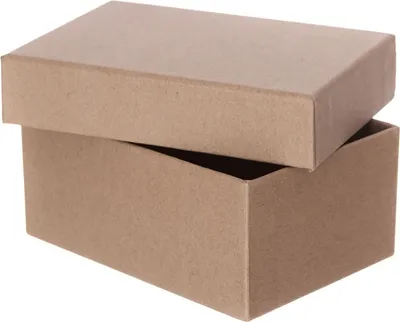 Obrázek produktu pro Kartonová krabička, hnědá, 14 x 10 x 6 cm, lepenka potažená kraftovým papírem, pevná