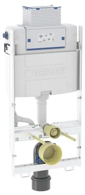Obrázek produktu pro Sada Geberit GIS pro nástěnné WC 100 cm s podomítkovou splachovací nádržkou Omega 12 cm