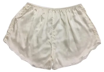 Productafbeelding van SolidKeus - 100% Zijde Dames Boxer Shorts Beige