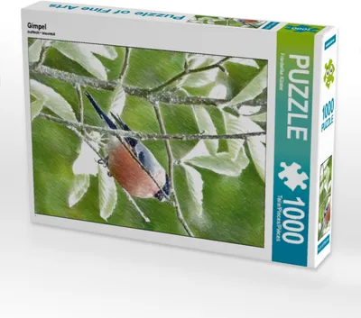 Produktbild von Calvendo Gimpel 1000 Teile Puzzle hoch 480x640mm, Küster Friederike; 7311354