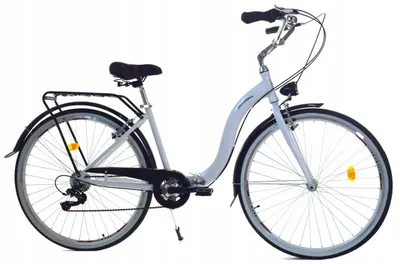 Zdjęcie produktu dla Rower Dallas Składak Alu 28" 7spd - biały z czarnym