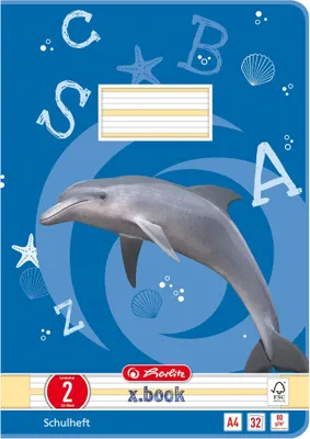 Produktbild von Herlitz 10767267, 32 Blätter, A4, 80 g/m², Junge/Mädchen, Papier, 1 Stück(e)