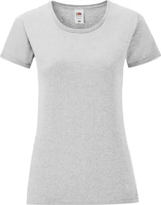 Obrázok produktu pre Fruit of the Loom - Dámske tričko "Iconic 150" BC4777 (2XL) (Mottled grey)
