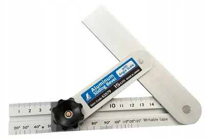 Produktbild von Shinwa Einstellbarer Winkelmesser Aluminium 150 mm Präzision