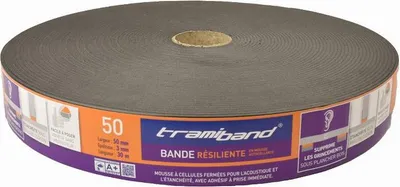 Produktbild von Akustikband unter Parkett TRAMICO Tramiband SR - 65 x 3 mm - L 30 m - 2936280000