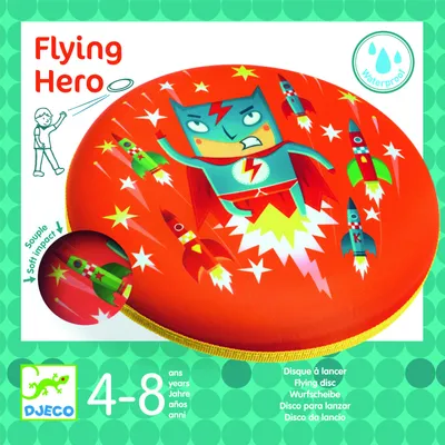 Produktbild von Djeco Frisbeescheibe, Held im Flug