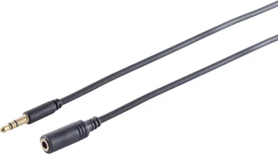 Immagine prodotto di 3,5 mm mini maschio - 3,5 mm mini femmina rotondo bw 1,5 m