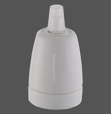 Produktbild von DIY Leuchten Direkt Fassung, weiss 1xE27 60W