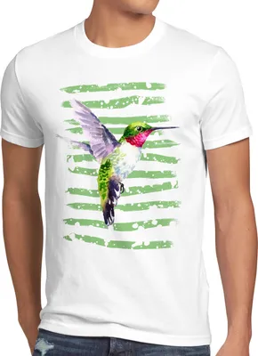 Produktbild von style3 Kolibri Herren T-Shirt regenwald dschungel sommer