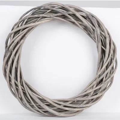 Produktbild von Deko-Weidenkranz Ring ø36cm Ostern Advent basteln Holz Natur Türdeko