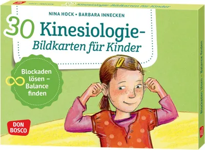 Produktbild von 30 Kinesiologie-Bildkarten für Kinder