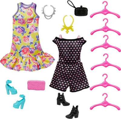 Immagine prodotto di Barbie Fashionistas HJL65 accessori per bambole set di vestiti per bambole (00523009)