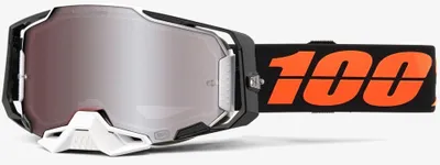Obrázok produktu pre 100% Motokrosové okuliare Armega Hiper Anti Fog Mirrored, Blacktail - Black Orange