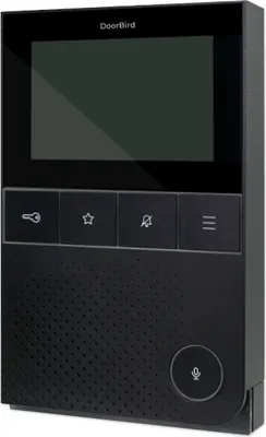 Image de DoorBird A1101 - Poste vidéo intérieur : noir Couleur : noir