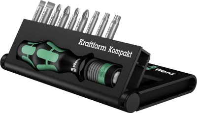 Produktbild von Wera Kraftform Kompakt 10 Bits-Sortiment