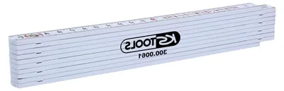 Produktbild von 300.0061 Kunststoff-Gliedermaßstab, gelb, 2m