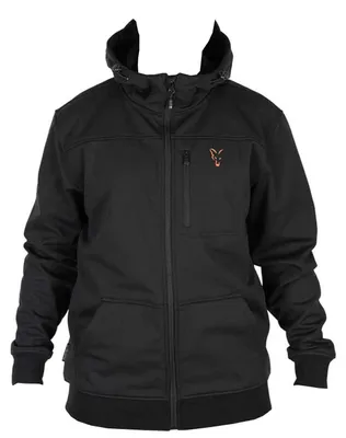 Produktbild von Fox Collection Soft Shell Jacket Black & Orange - Angeljacke, Größe:S