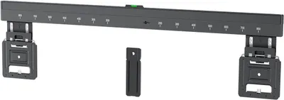Productafbeelding van Goobay 80341 Basic Ultraslanke TV-wandhouder VAST (XL), zwart - voor televisies van 43 tot 100 inch (109–254 cm), maximaal draaggewicht: 60 kg