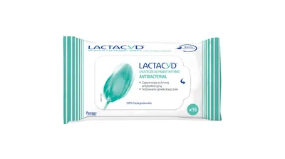 Obrázok produktu pre Antibakteriálne utierky na intímnu hygienu Lactacyd, 15 kusov.