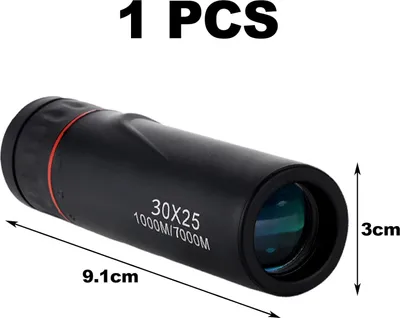 Produktbild von 1 Monokulares Teleskop 30x25 für Konzerttheateroper,Mini Portable Wasserdicht Teleskop Zoom Monocular Teleskop,Handliches Kleines HD Tragbares für die Vogelbeobachtung auf Campingreisen