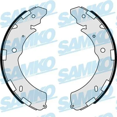 Produktbild von SAMKO Bremsbackensatz Trommelbremse Hinten für ISUZU D-MAX (TFR, TFS) 295mm 89470
