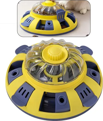 Produktbild von Leckerliespender, Hund & Katzen Snack Spielzeug, Interaktiver Futterspender, slow feeder, Durable Haustier Intelligenzspielzeug