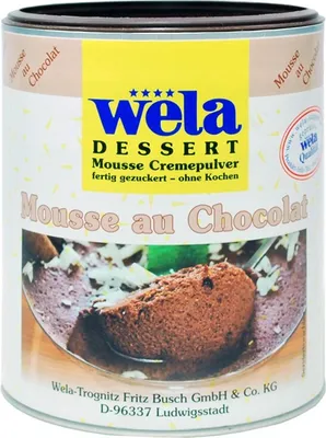 Produktbild von WELA Mousse au Chocolat 500 g