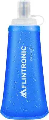 Imagen del producto de Botella de agua plegable, 500 ml, sin BPA, ligera, ideal para deportes y para llevar ContiGo!