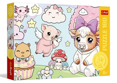 Obrázek produktu pro Puzzle 160 Zwierzaki maluchy 15443